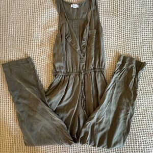 Olive Green Women's Jumpsuit